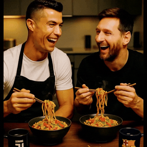 Soccer Messi Ronaldo GIF by HOSSDESIGNUSA