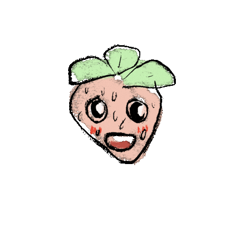 laurelkoeniger giphyupload strawberry laurel erdbeere Sticker