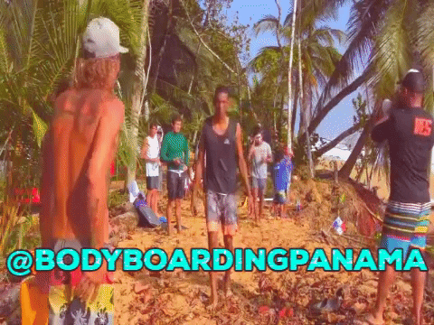 Beach Friendship GIF by Bodyboarding Panama