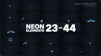 Neon Elements 23 44 | Video |You Motion