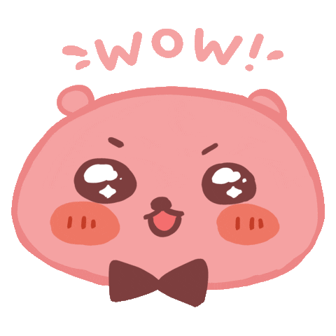 Happy Bear Sticker