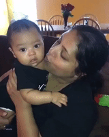 Love Hurts: Baby 'Kiss Attacks' His Grandmother