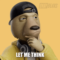 Confused Let Me Think GIF by Okay Bears