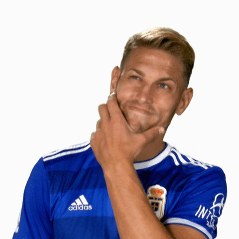 pensando carlos hernandez GIF by Real Oviedo