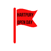 College Flag Sticker by Hartpuryuniandcollege