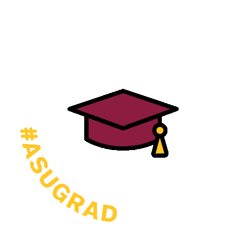 Asu Class Of 2020 Sticker by Arizona State University