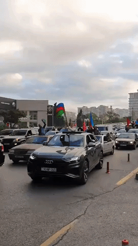 Celebrations in Azerbaijan Following Nagorno-Karabakh Peace Deal