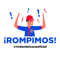 Baseball Republicadominicana Sticker by Television Dominicana