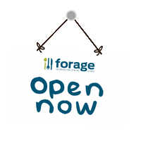 Forage Cafe Sticker by Forage Cafe and Information Centre