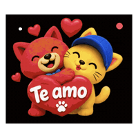 Te Amo Clubdeperrosygatos Sticker by Tienda Club de Perros y Gatos Chile
