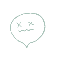 Confused Face Sticker