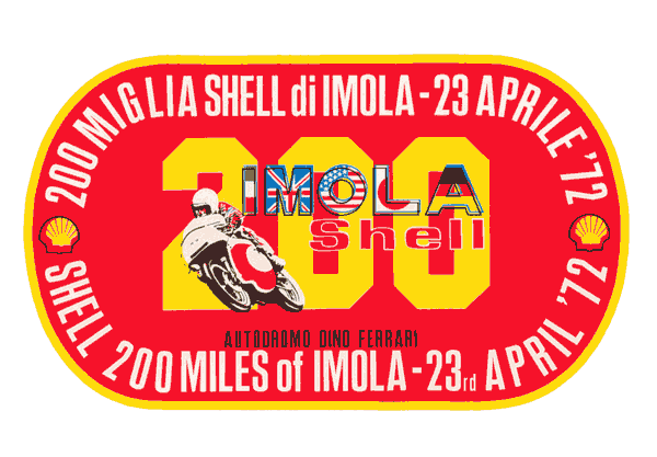 autodromoimola 200migliaimola Sticker