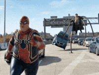 Tom Holland Running GIF