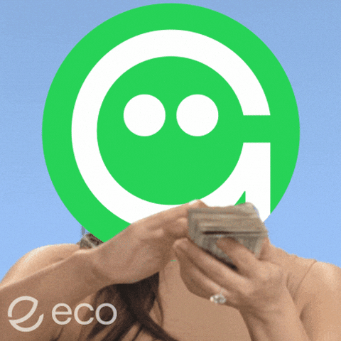To The Moon Crypto GIF by Eco