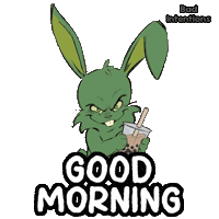 Bubble Tea Morning Sticker by VeeFriends