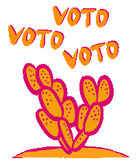 Vote Voting Sticker by Aqui Se Vota