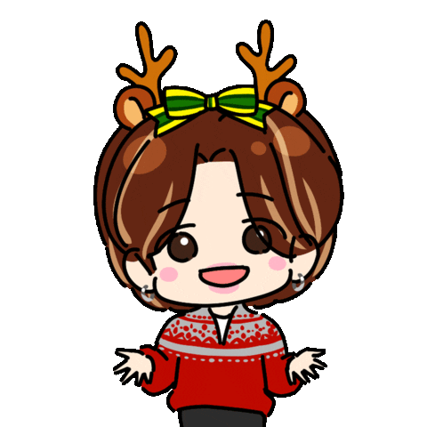 Christmas Angel Sticker