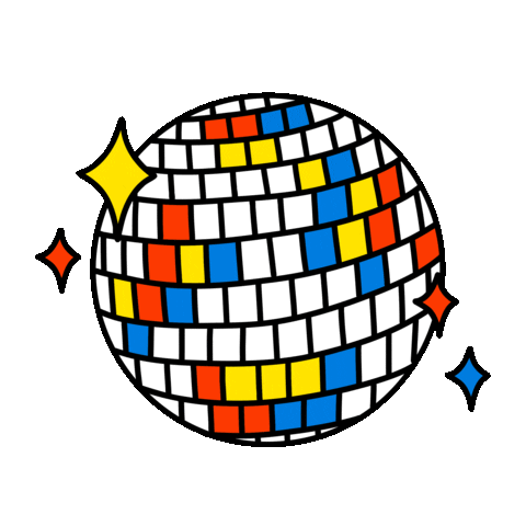 Dance Party Sticker by Sarah Matuszewski