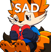 Sad Break Up Sticker by Foxy