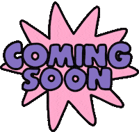 Coming Soon Sticker by Poppy Deyes