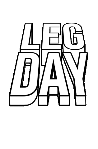 gym leg day Sticker by Gymshark