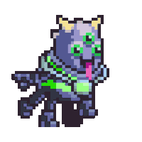 Happy Pixel Sticker by The Ethereans