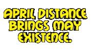 Happy April Sticker by OpticalArtInc.