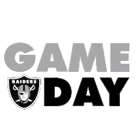 Game Day Football Sticker by Las Vegas Raiders