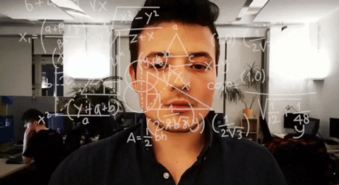 TheCycleGame giphygifmaker meme thinking math GIF