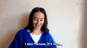 I Dont Know No Idea GIF by BuzzFeed