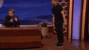jamie dornan bow GIF by Team Coco