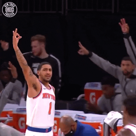 Happy New York GIF by New York Knicks