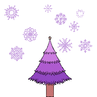 Happy Christmas Tree Sticker