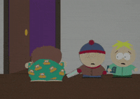 scared eric cartman GIF by South Park 