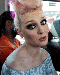 pink hair GIF