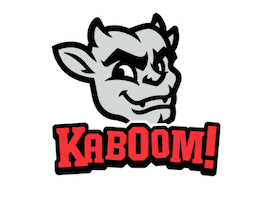 Kaboom Sticker by Bradley University