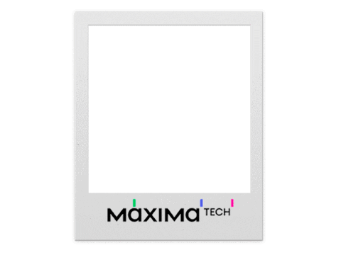 Polaroid Sticker by Máxima Tech