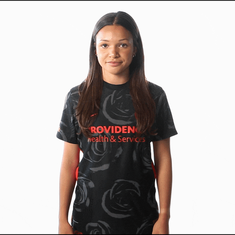 Sophia Smith Shrug GIF by Thorns FC