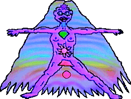 rainbow brite 90s Sticker by Sarah Zucker
