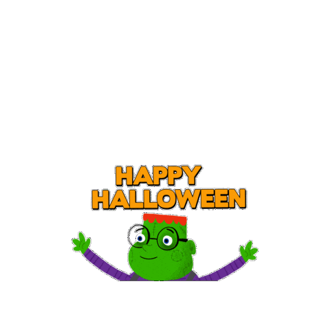 Trick Or Treat Halloween Sticker by Cool School