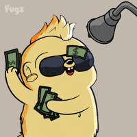 Make It Rain Money GIF by Fugz Official