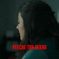 Look Behind GIF by DevgnFilms