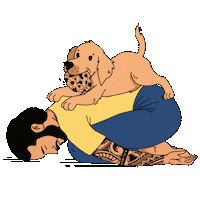 Childs Pose Sticker by Peter Walters Yoga