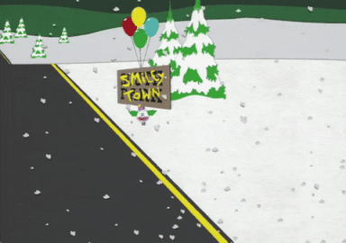 snow roadtrip GIF by South Park 