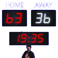 36 Away Sticker