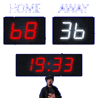 36 Away Sticker