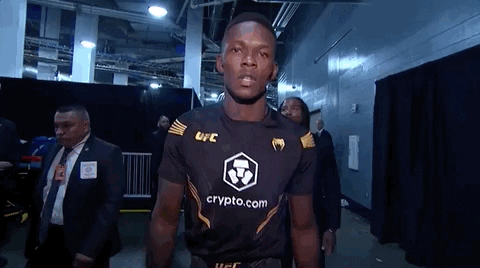 Israel Adesanya Sport GIF by UFC