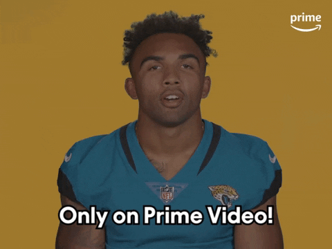 Amazon Jaguars GIF by NFL On Prime Video