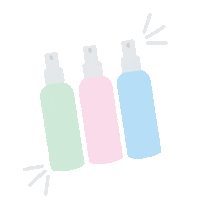Bottle Spray Sticker