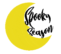 Halloween Moon Sticker by Marleylilly